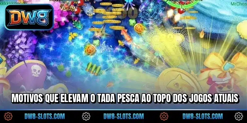 Motivos que elevam o Tada Pesca ao topo dos jogos atuais