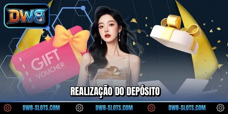 Realização do depósito