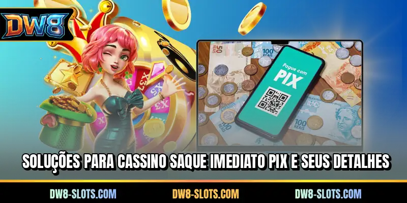 Soluções para cassino saque imediato PIX e seus detalhes