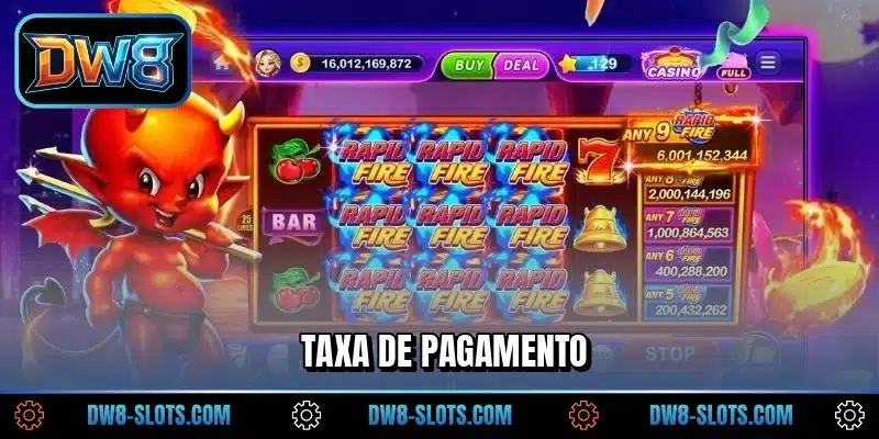 Taxa de pagamento
