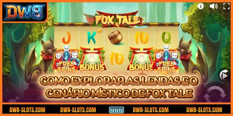Como explorar as lendas e o cenário místico de Fox Tale