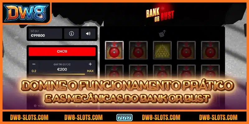 Domine o funcionamento prático e as mecânicas do Bank or Bust