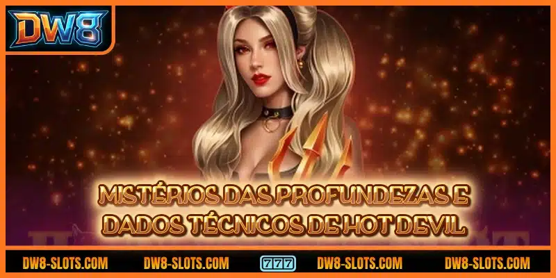 Mistérios das profundezas e dados técnicos de Hot Devil